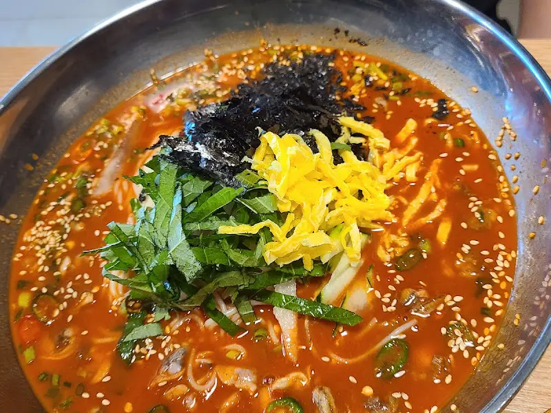 해물칼국수 비주얼