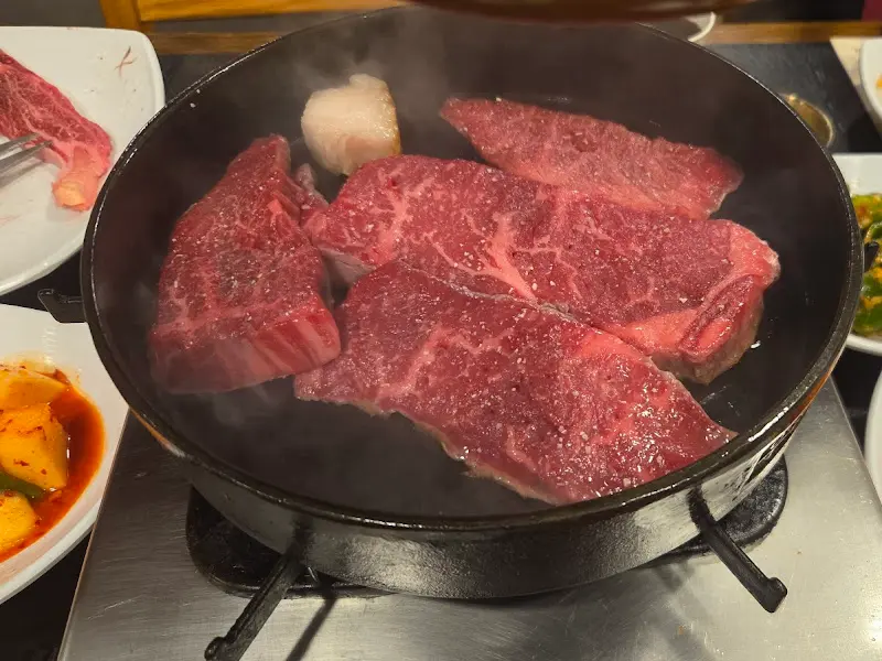 환상적인 깍두기 볶음밥