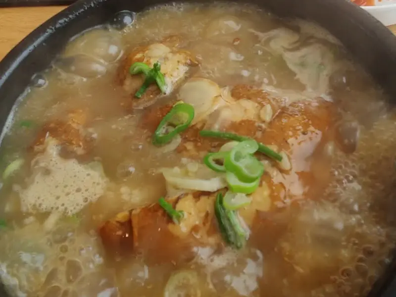 개성상황삼계탕 닭고기