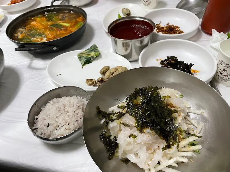 태화횟집 한상차림