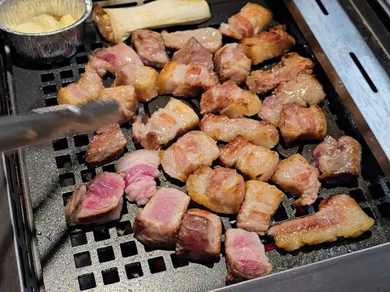 잘 구워진 벌집덧살