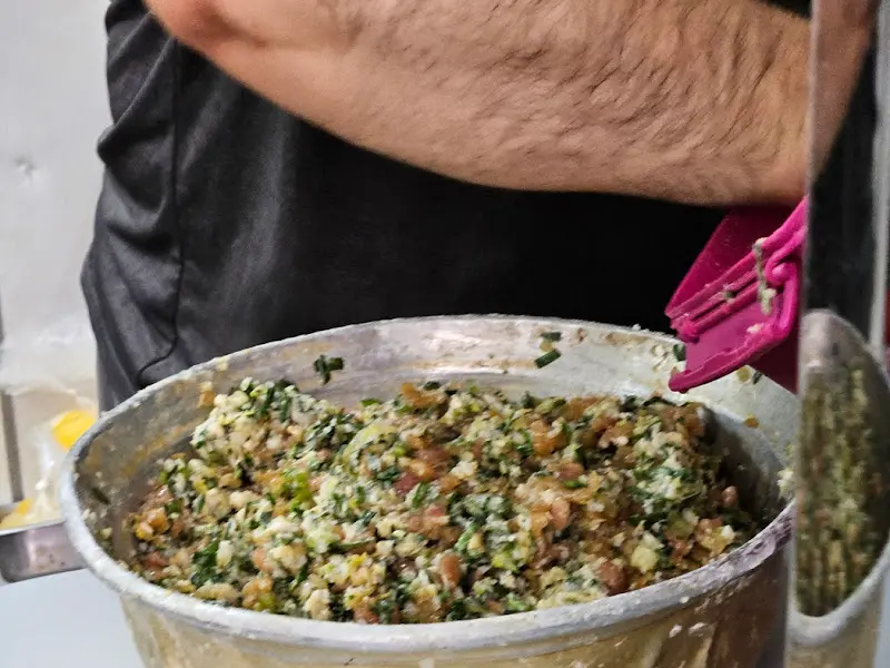 만두 속 재료 준비