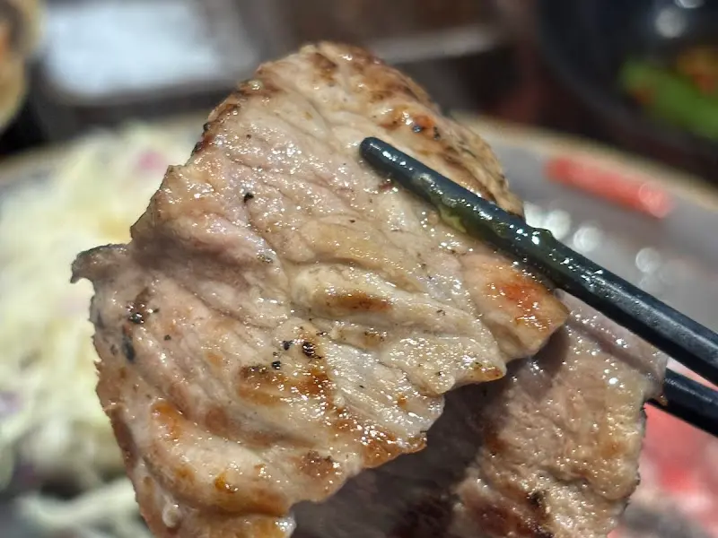 잘 구워진 규카츠