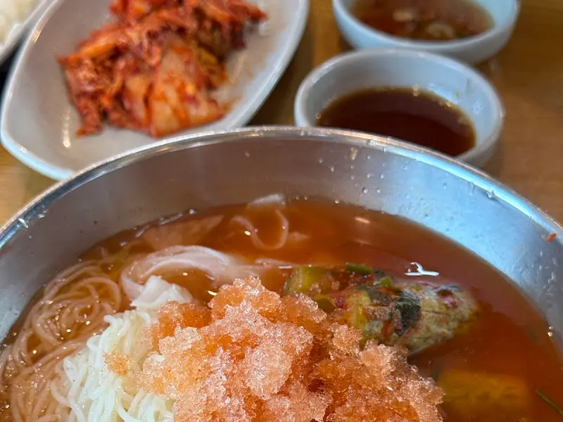 오이소박이 냉국수