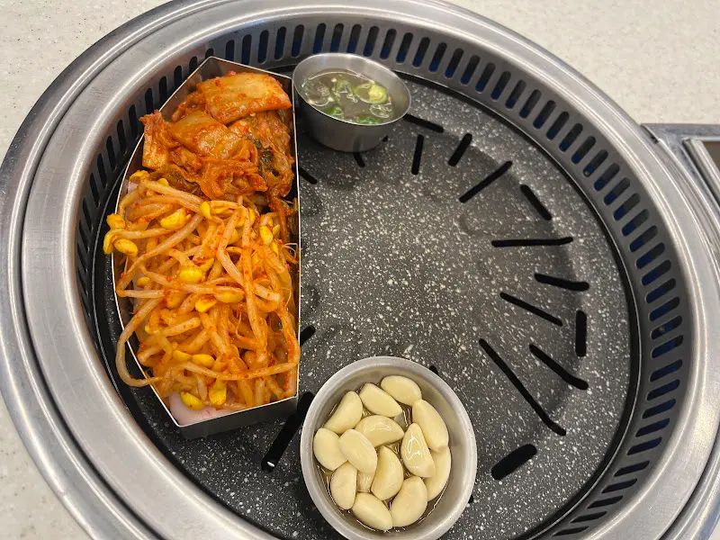 안동꿀돼지 불판