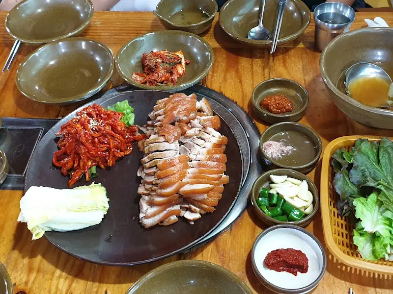 보쌈 한 상 차림