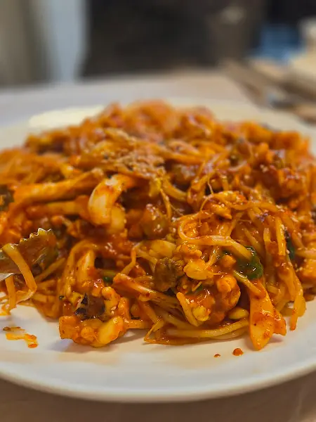 맛깔스러운 아구찜 근접샷