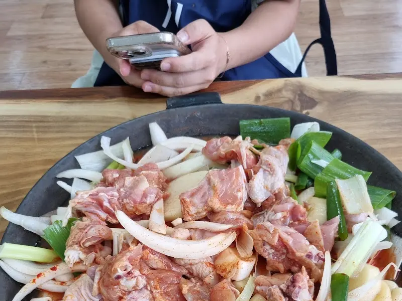 닭갈비 먹기 전