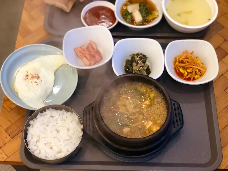 된장찌개 한상차림