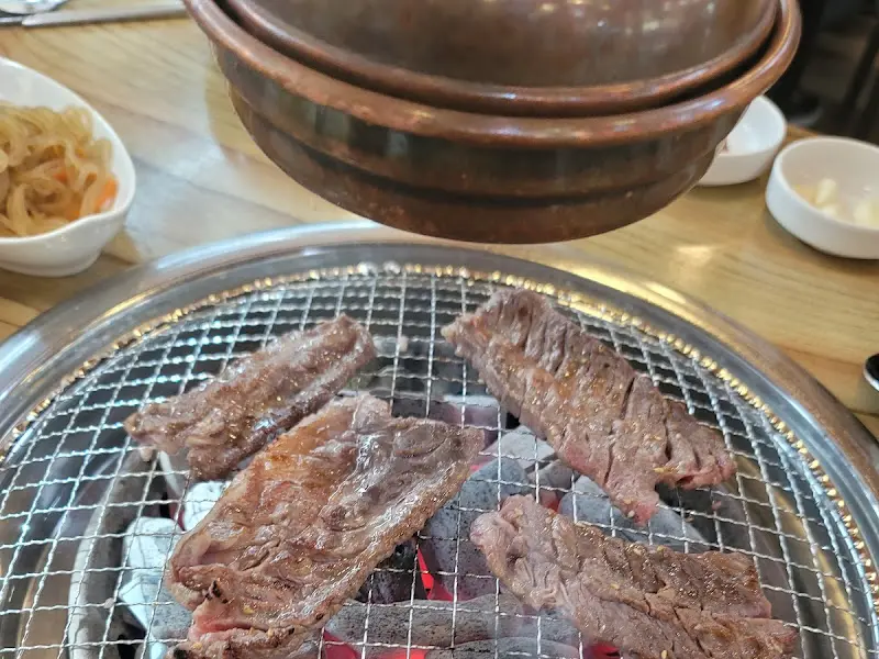 맛있게 익은 고기