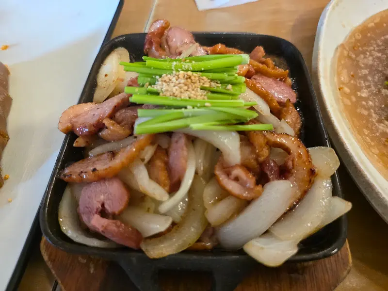 도토리 소불고기 쌈