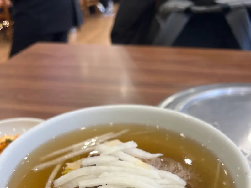 우래옥 평양냉면과 곁들여 먹는 반찬