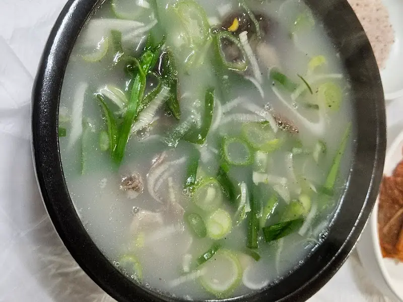 한우식당 순대국