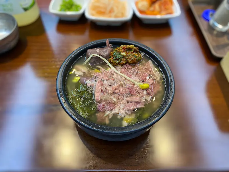 어머니대성집 해장국 전체샷