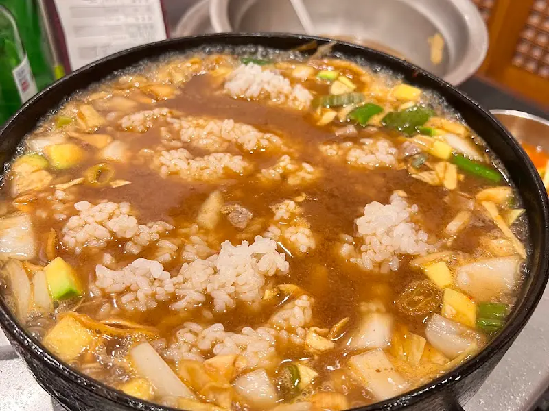 뜨끈하고 구수한 된장죽