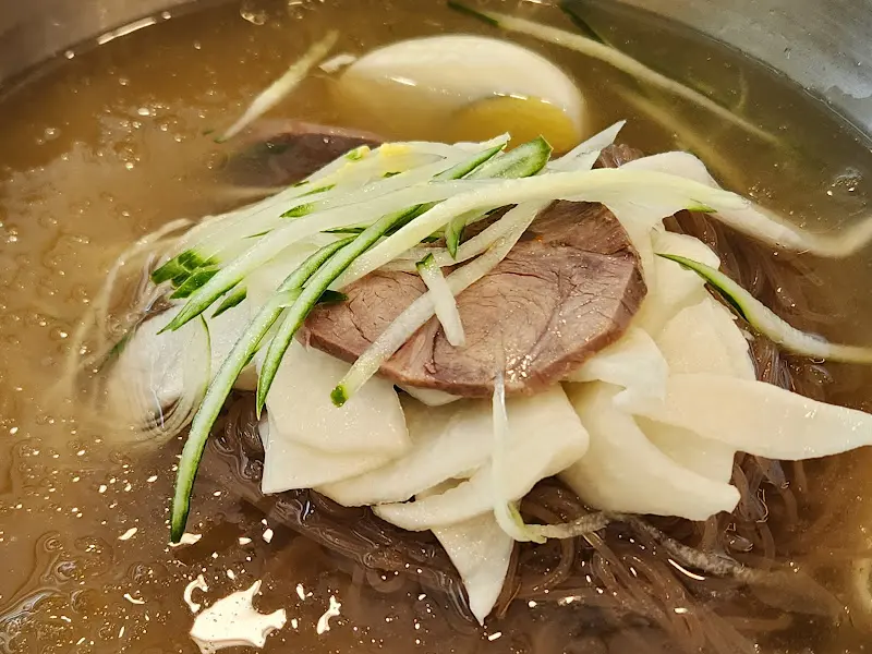 물냉면 디테일
