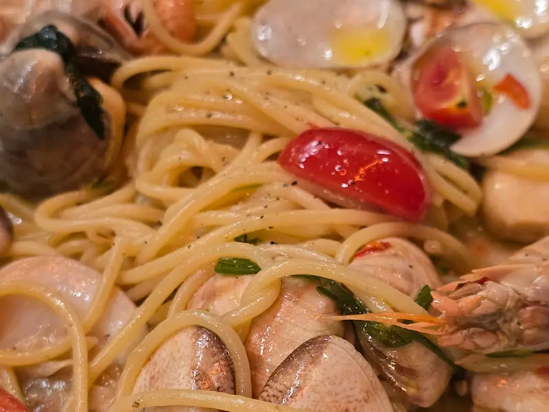 조개 스튜 파스타