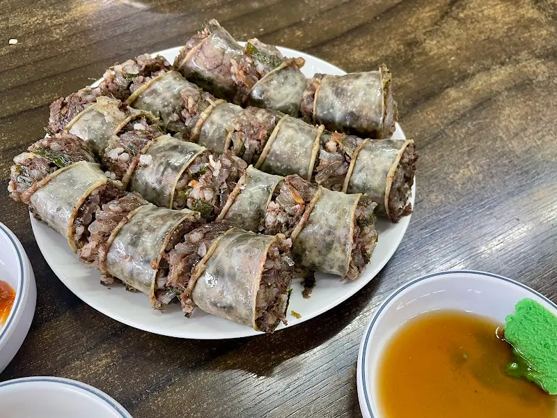 맛깔스러운 순대