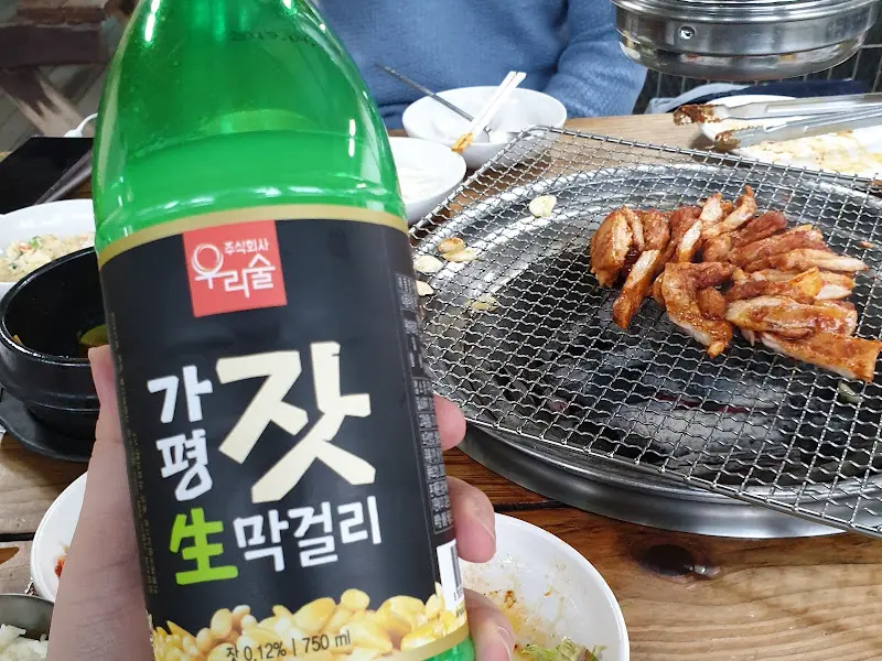 잣막걸리