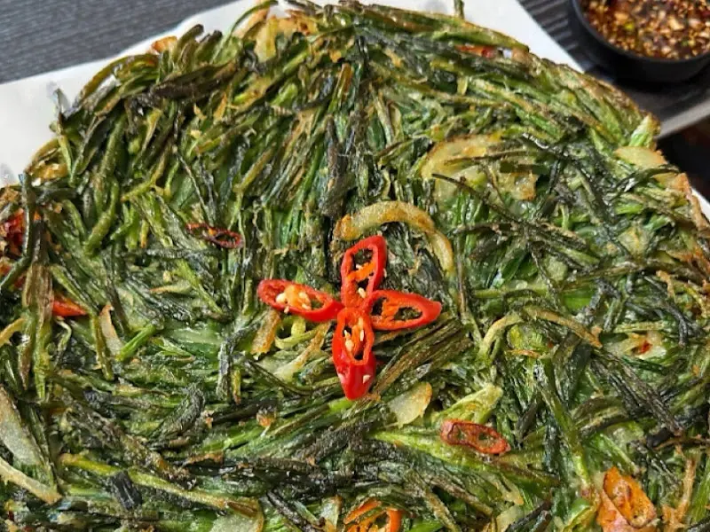 땡초 부추 지짐