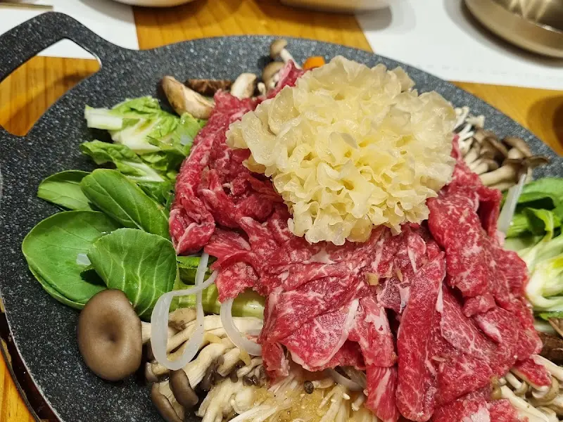 푸짐한 불고기 전골