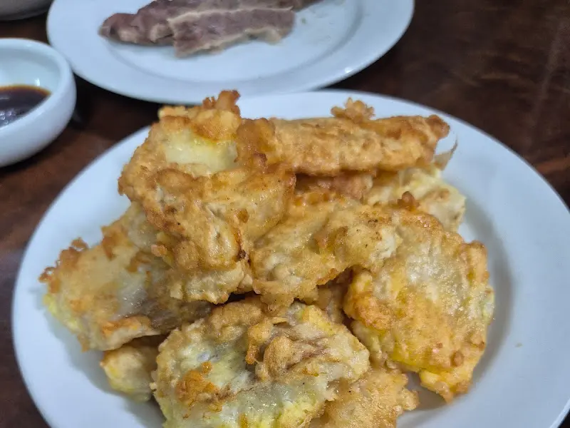 숭늉 손국수 생선전