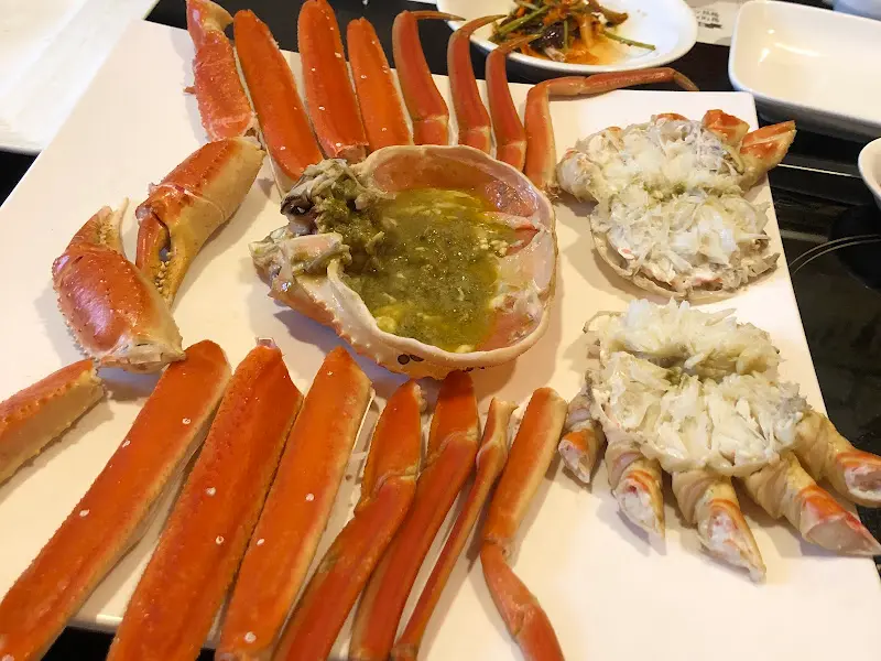 정갈하게 손질된 대게