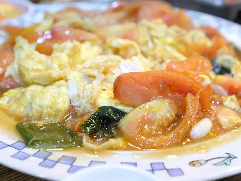 토마토 계란 볶음