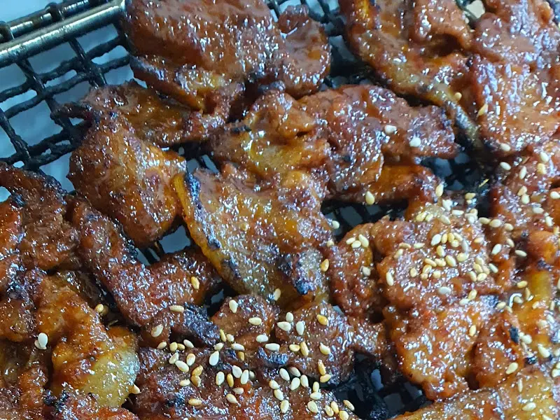 돼지양념석쇠구이 클로즈업