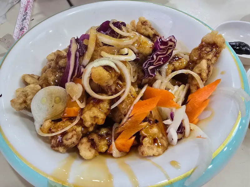 윤기가 흐르는 탕수육