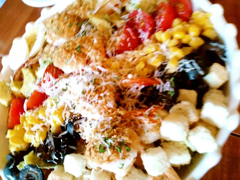 콥샐러드 근접샷