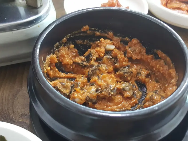 우렁쌈장의 모습