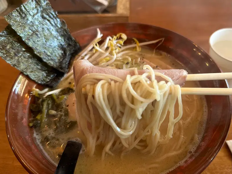 면발 들어올리기