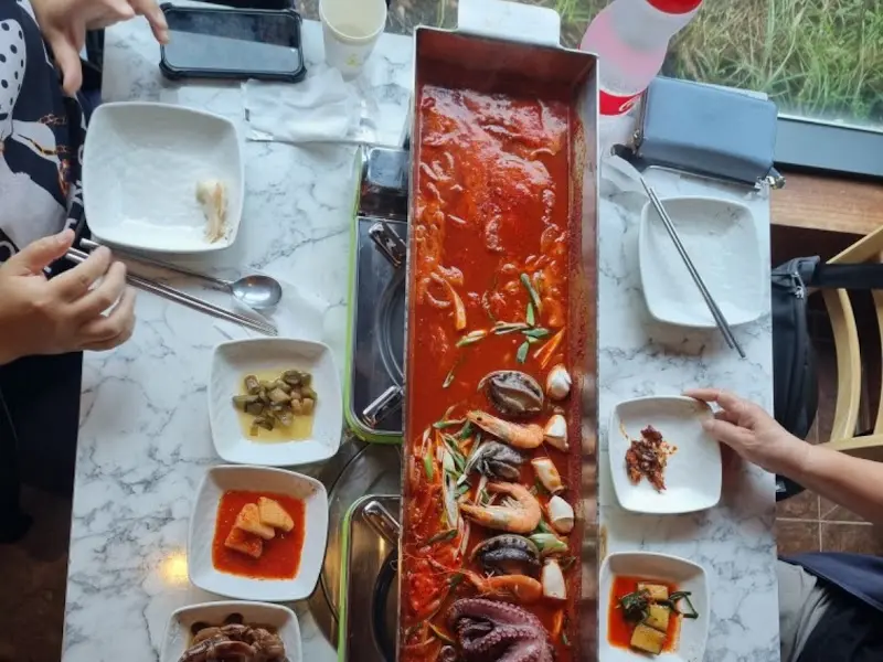 푸짐한 한상 차림