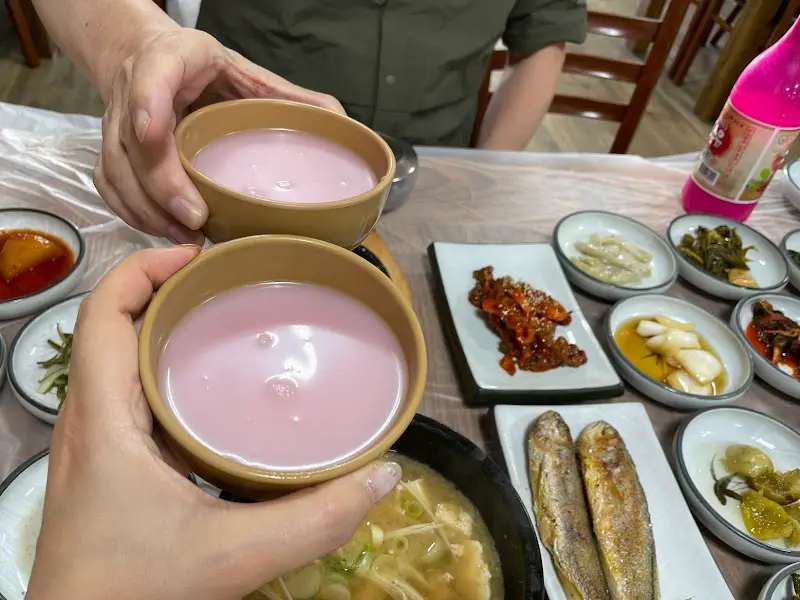 막걸리와 산채정식