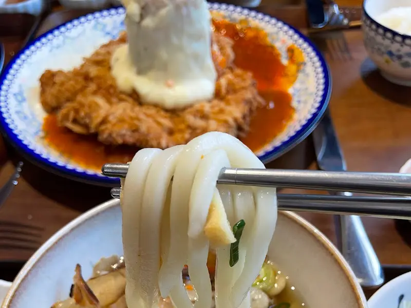 돈까스와 우동