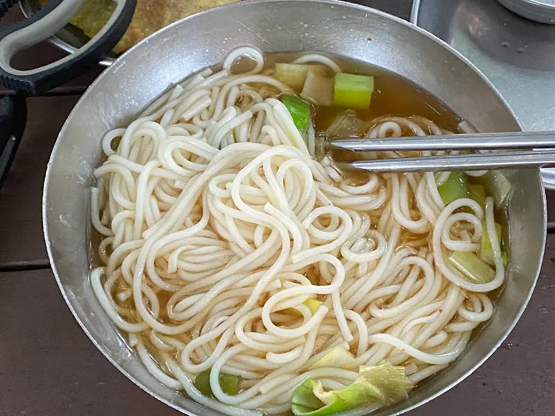 진우네집국수의 멸치국수