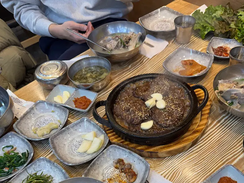 빛고을 떡갈비 한 상 차림