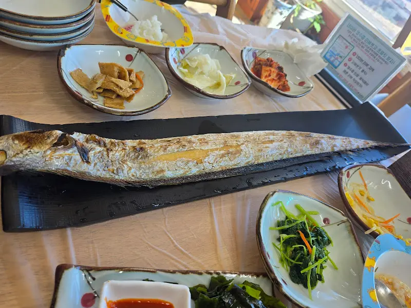 압도적인 비주얼의 통갈치구이