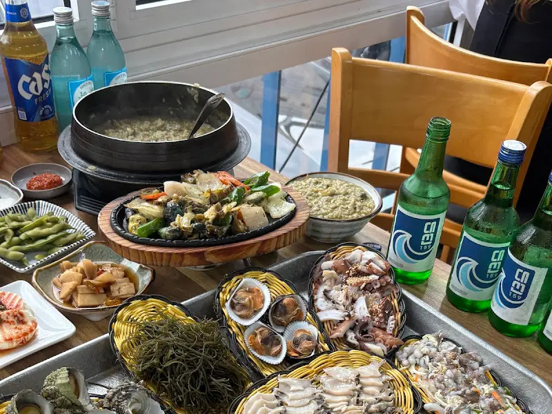 해산물 한상차림