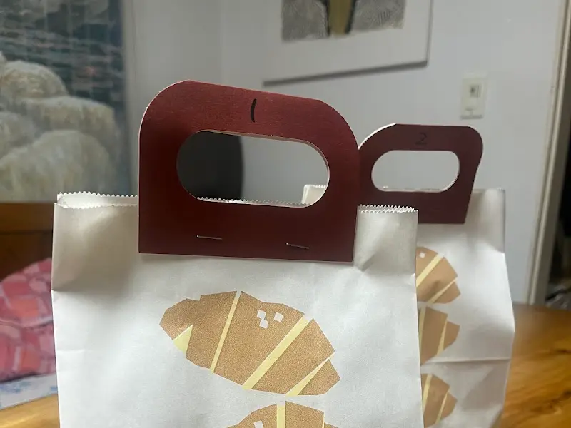 흑마늘 소금빵 포장