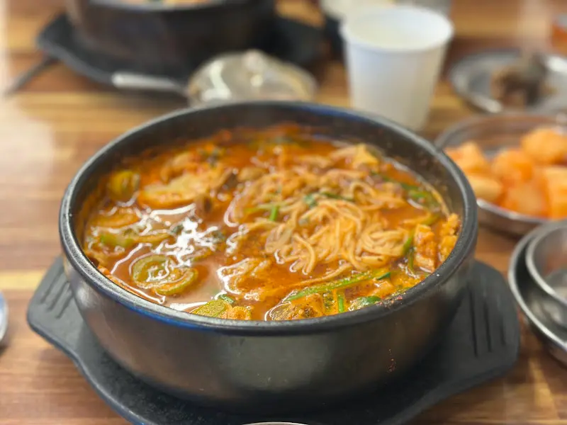 오이소 순대국 얼큰 순대국 근접샷