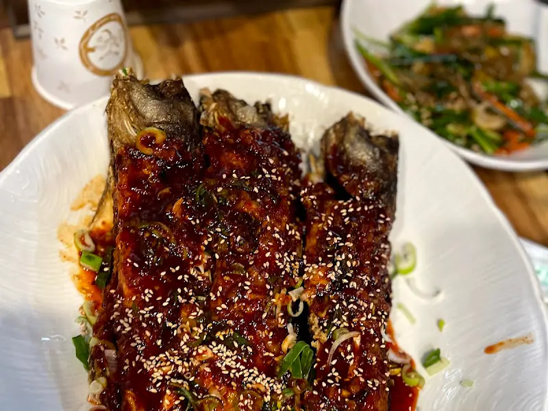 코다리 구이 근접샷