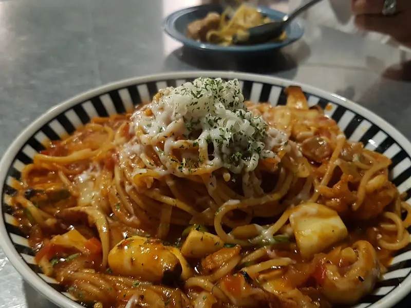 해산물 토마토 스파게티