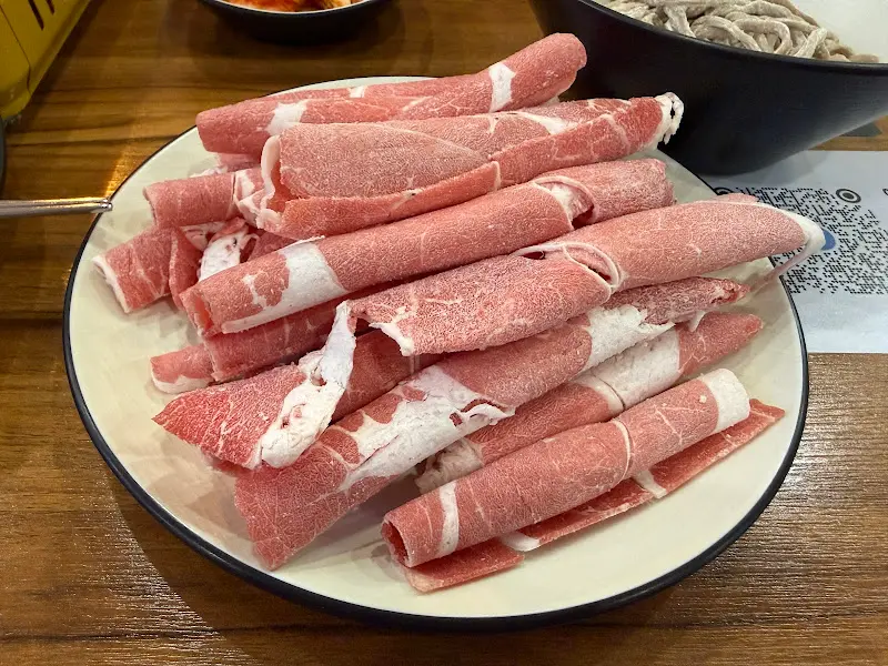 신선한 고기의 자태