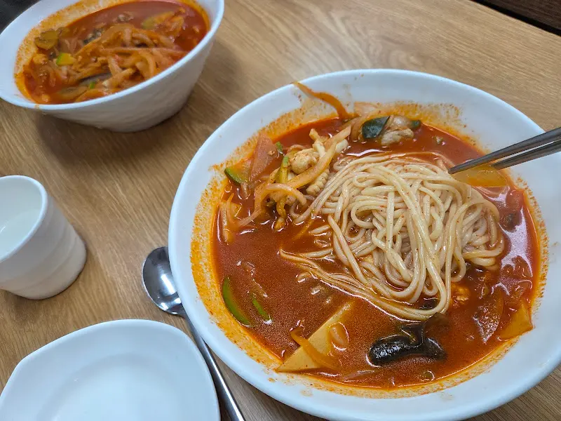 고추짬뽕의 모습