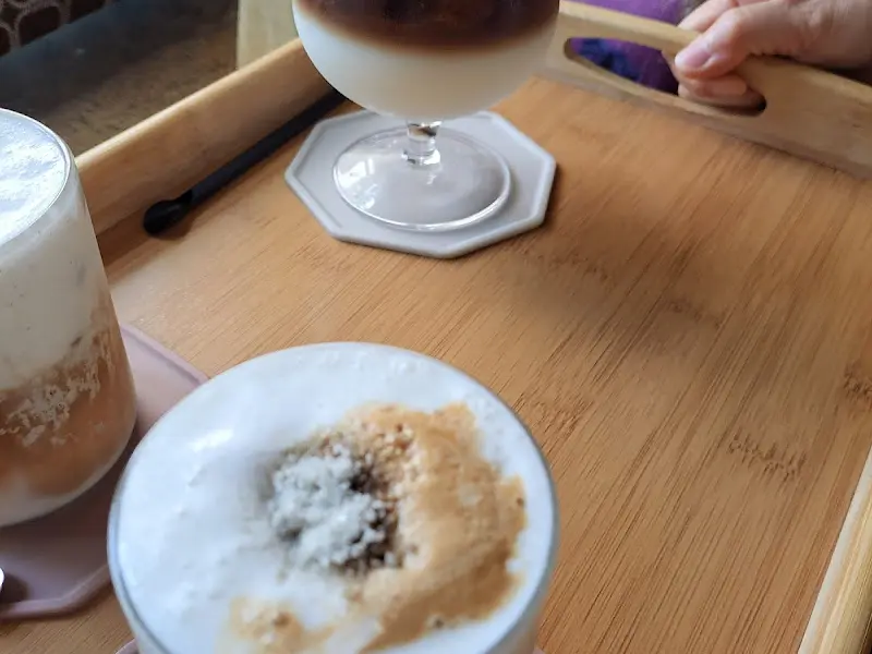 만년설 커피의 모습