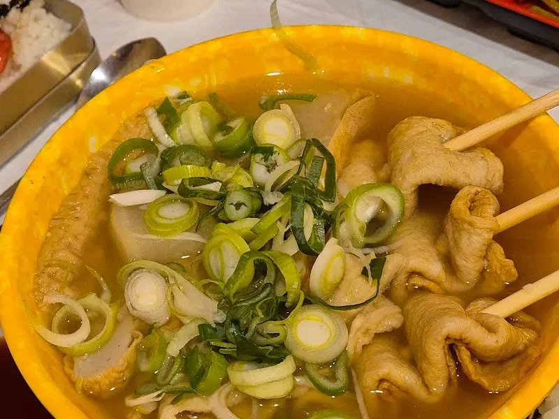 따뜻한 국물이 일품인 어묵