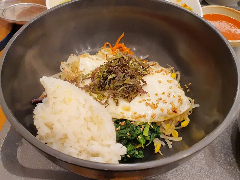 비빔밥 클로즈업