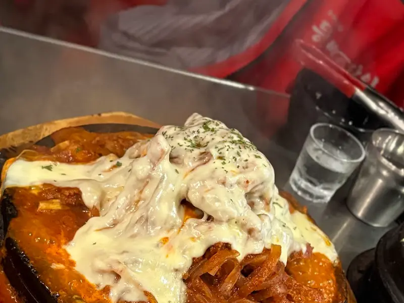 김치 치즈 등갈비의 아름다운 자태